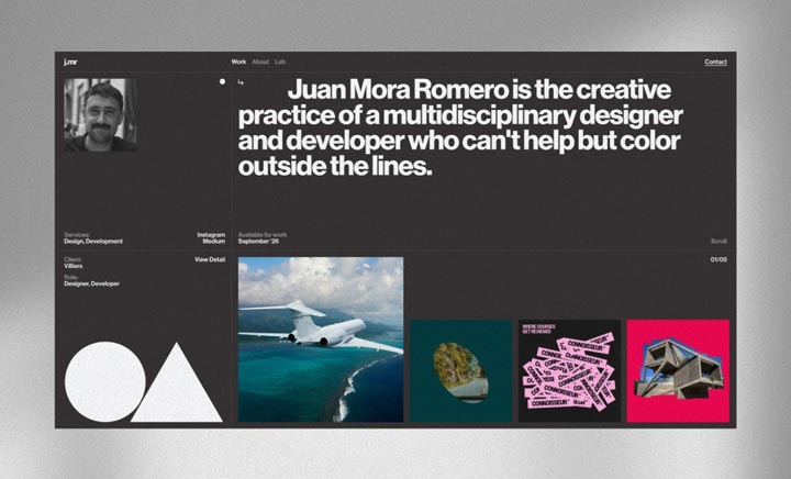 Juan Mora Romero &mdash; Portfolio website